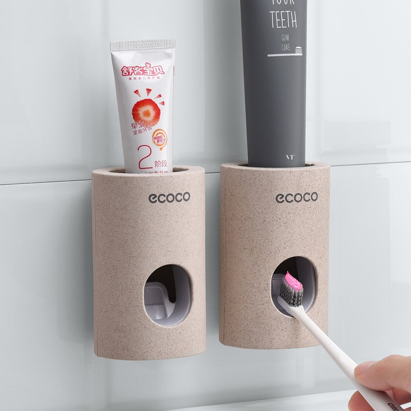 Automatic Toothpaste Dispenser Dust-proof Holder