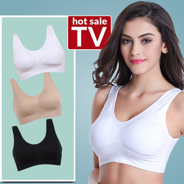 3pcs/set Comfortable Seamless Push Up Bra with Pads