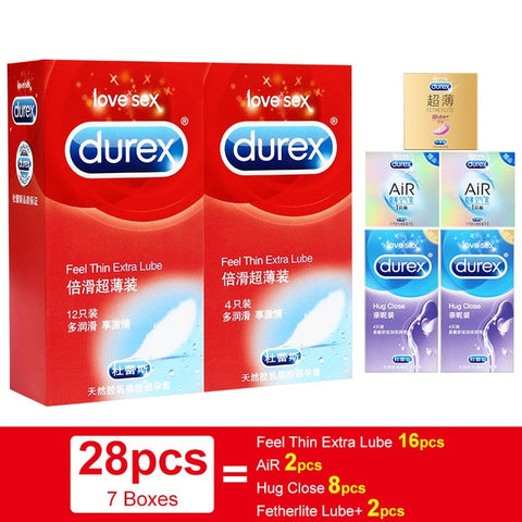 Durex Condoms Ultra Thin Rubber Silicon