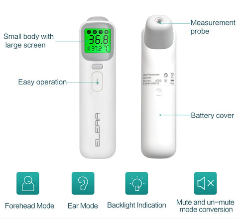 Baby Digital Thermometer with Infrared LCD