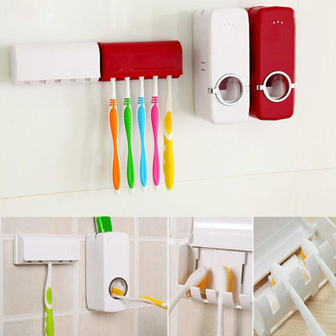 Toothpaste Dispenser Automatic Toothpaste Squeezer