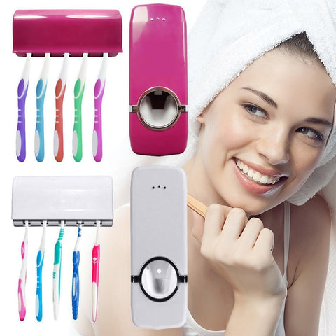 Toothpaste Dispenser Automatic Toothpaste Squeezer