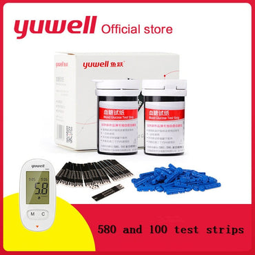 Yuwell 580 Blood Glucose Diabetic Sugar Detection Meter